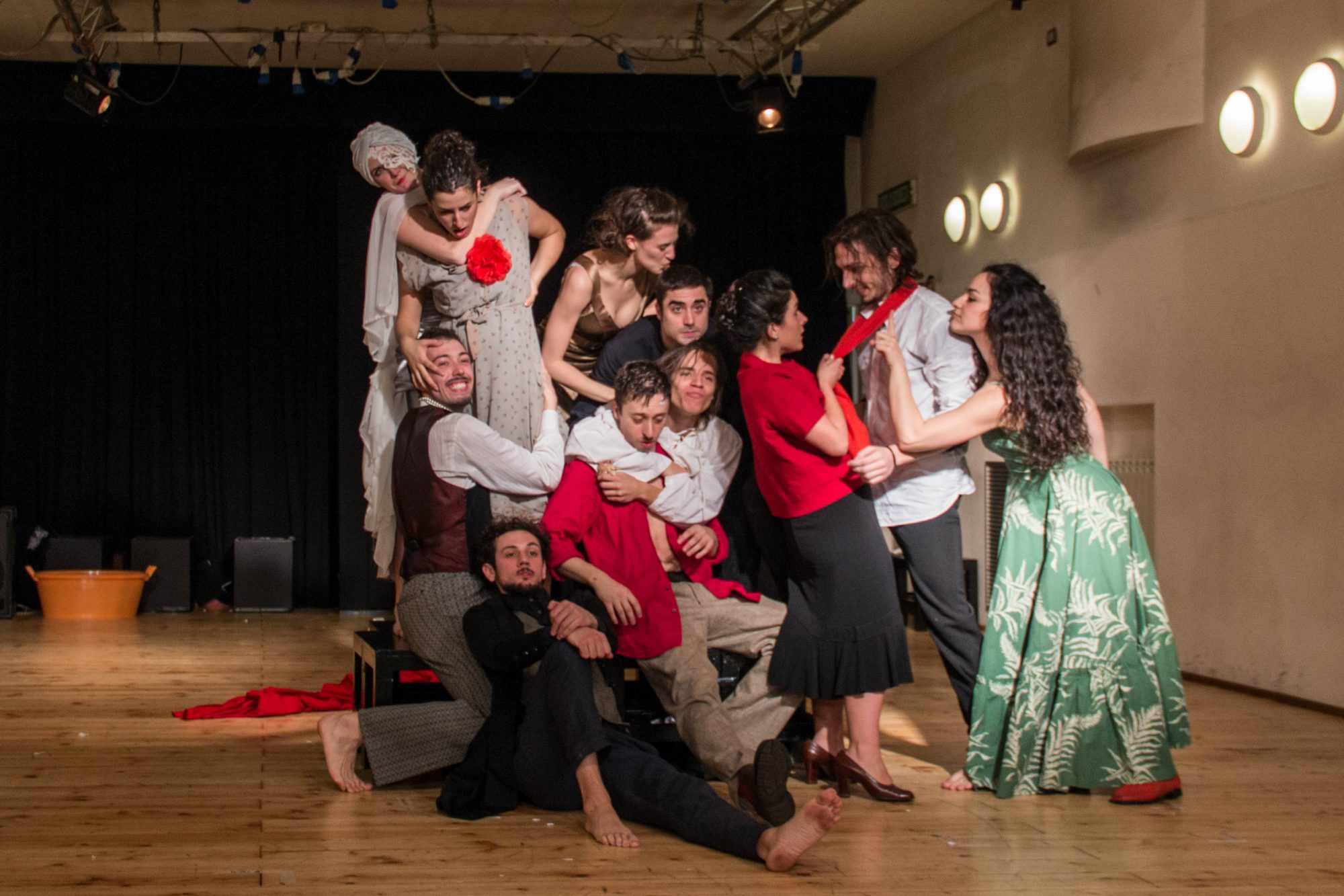 Lezione finale del corso di recitazione a cura di Karina Autyunyan