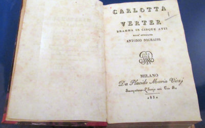 MOSTRA POESIA E DESTINO LA FORTUNA ITALIANA DEL WERTHER