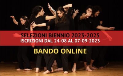 BANDO BIENNIO 2023-2025