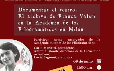 CONFERENZA ARCHIVIO FRANCA VALERI