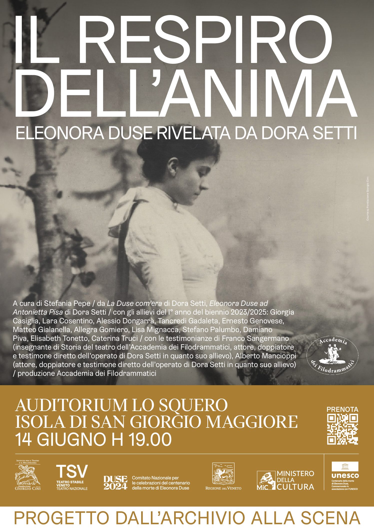 IL RESPIRO DELL’ANIMA-ELEONORA DUSE RIVELATA DA DORA SETTI